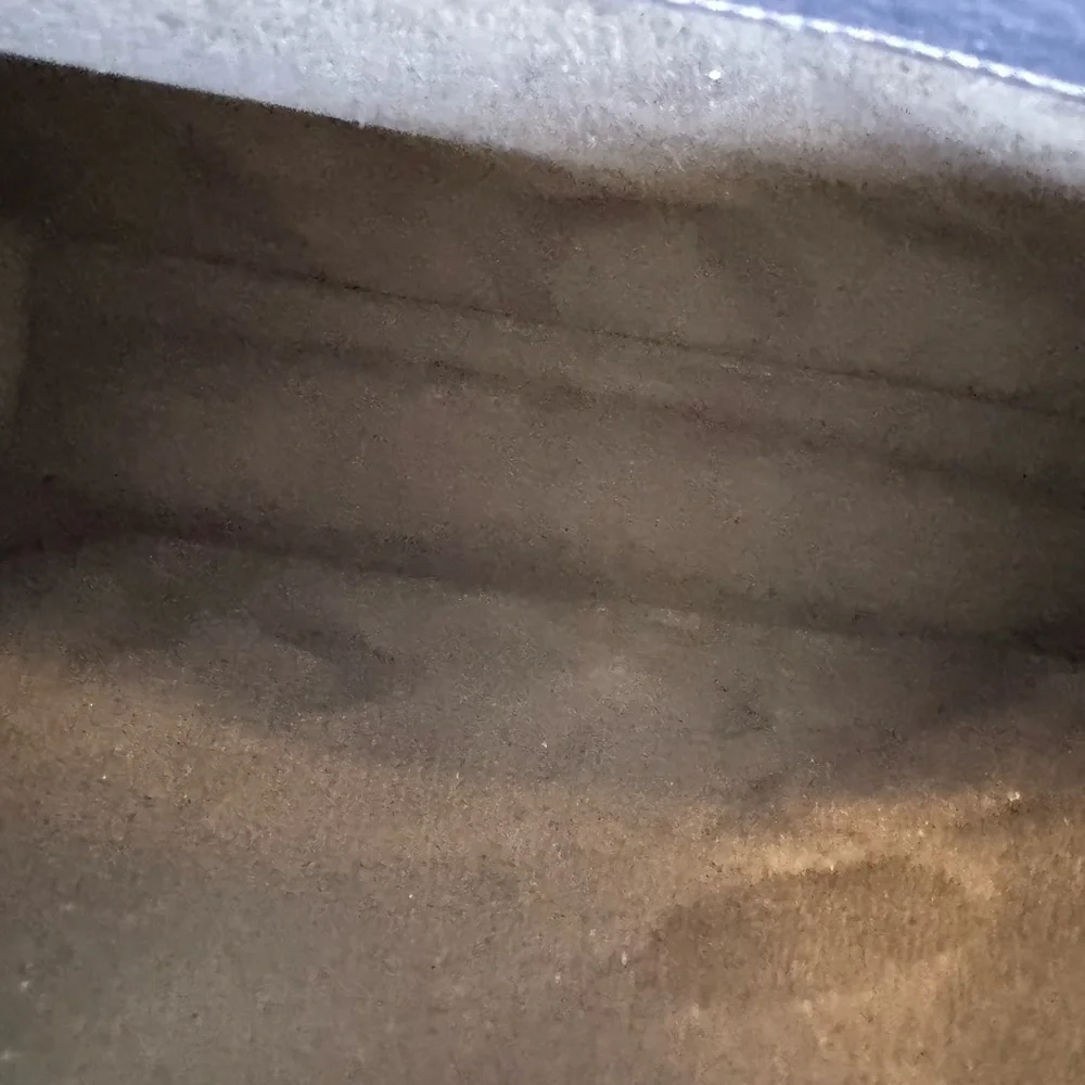 Coach Quilted Leather Shoulder Bag in Navy Blue with Gunmetal Chain - Picture 13 of 16